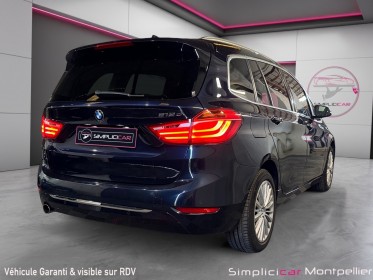 Bmw serie 2 gran tourer f46 218d 150ch luxury garantie 12 mois occasion montpellier (34) simplicicar simplicibike france