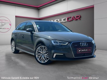 Audi a3 sportback 1.4 tfsi e-tron 204 s tronic 6 design luxe garantie 12 mois occasion simplicicar brest simplicicar...