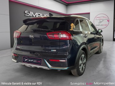 Kia niro 1.6 gdi hybride rechargeable 141ch dct6 premium carplay keyless volant et sièges chauffants occasion montpellier...