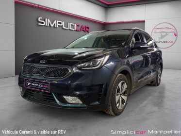Kia niro 1.6 gdi hybride rechargeable 141ch dct6 premium carplay keyless volant et sièges chauffants occasion montpellier...
