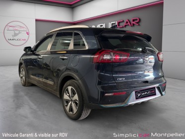 Kia niro 1.6 gdi hybride rechargeable 141ch dct6 premium carplay keyless volant et sièges chauffants occasion montpellier...