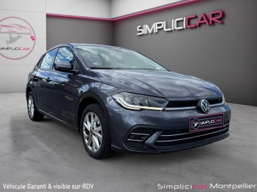 Volkswagen polo 1.0 tsi 95ch dsg7 style/carplay/caméra occasion montpellier (34) simplicicar simplicibike france