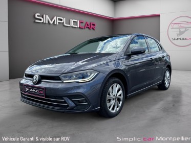 Volkswagen polo 1.0 tsi 95ch dsg7 style/carplay/caméra occasion montpellier (34) simplicicar simplicibike france