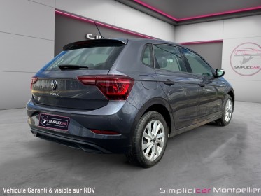 Volkswagen polo 1.0 tsi 95ch dsg7 style/carplay/caméra occasion montpellier (34) simplicicar simplicibike france
