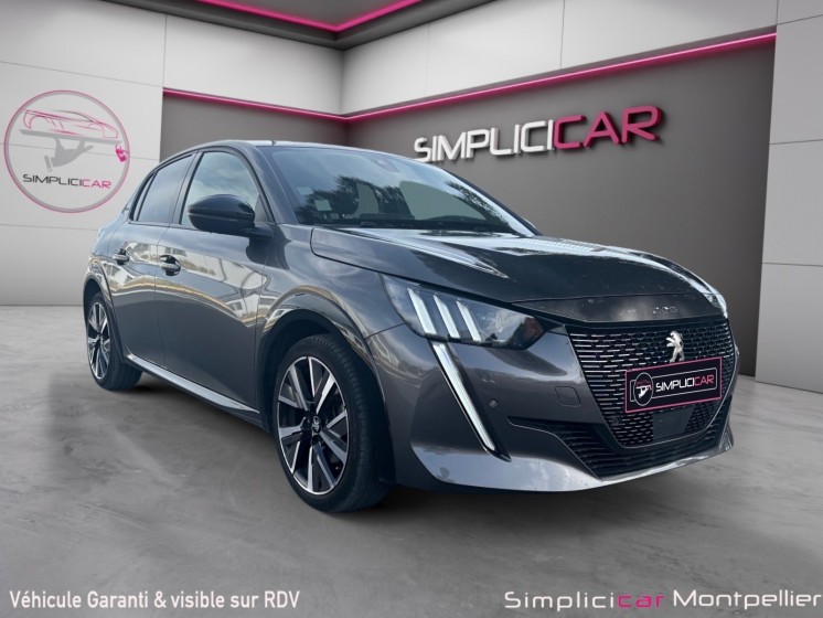 Peugeot 208 100ch eat8 gt line/caméra/carplay/12 mois garantie occasion montpellier (34) simplicicar simplicibike france