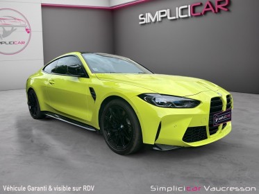 Bmw m4 competition coupe g82 510 ch bva8 immat francaise/harman kardon/feux laser/carplay/sieges chauffants/camera de......