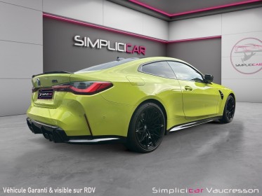 Bmw m4 competition coupe g82 510 ch bva8 immat francaise/harman kardon/feux laser/carplay/sieges chauffants/camera de......