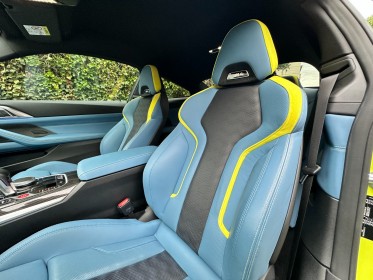 Bmw m4 competition coupe g82 510 ch bva8 immat francaise/harman kardon/feux laser/carplay/sieges chauffants/camera de......