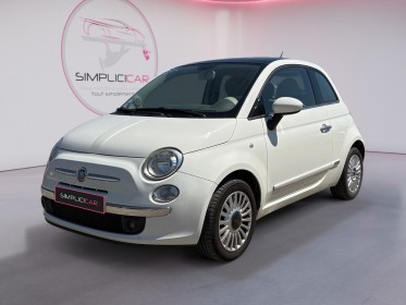Fiat 500 1.2 8v 69 ch ss lounge occasion simplicicar orgeval  simplicicar simplicibike france