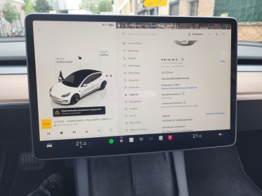 Tesla model 3 performance awd, long range dual motor, garantie 12 mois. occasion simplicicar villejuif  simplicicar...