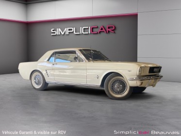 Ford mustang code c 289ci 4.7l v8 superbe etat occasion parc voitures beauvais simplicicar simplicibike france
