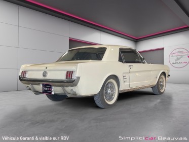 Ford mustang code c 289ci 4.7l v8 superbe etat occasion parc voitures beauvais simplicicar simplicibike france