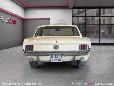 Ford mustang code c 289ci 4.7l v8 superbe etat occasion parc voitures beauvais simplicicar simplicibike france