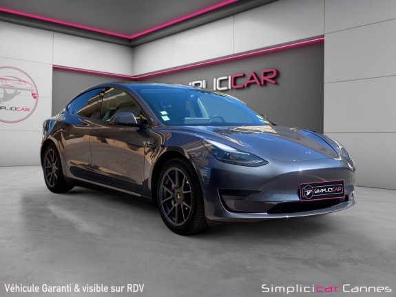 Tesla model 3 standard range plus rwd occasion cannes (06) simplicicar simplicibike france