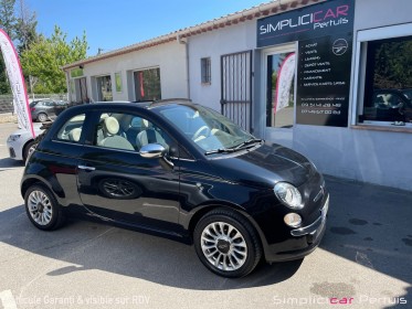 Fiat 500 cabriolet  1.2 8v 69 ch pop occasion simplicicar pertuis  simplicicar simplicibike france
