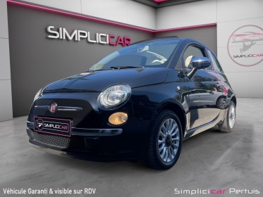 Fiat 500 cabriolet  1.2 8v 69 ch pop occasion simplicicar pertuis  simplicicar simplicibike france