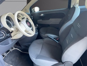 Fiat 500 cabriolet  1.2 8v 69 ch pop occasion simplicicar pertuis  simplicicar simplicibike france