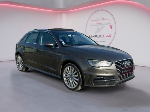 Audi a3 sportback 1.4 tfsi e-tron 204 ambition luxe s tronic 6 toit ouvrant/ sieges chauffants occasion simplicicar orgeval ...
