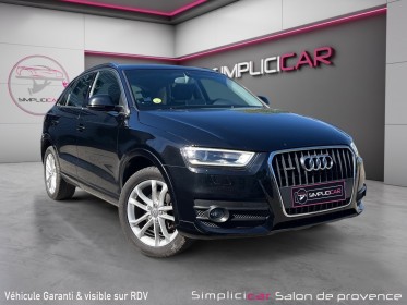 Audi q3 q3 2.0 tdi 140 ch quattro / sieges chauffants / radar av-ar occasion simplicicar salon de provence simplicicar...