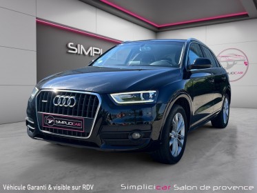Audi q3 q3 2.0 tdi 140 ch quattro / sieges chauffants / radar av-ar occasion simplicicar salon de provence simplicicar...