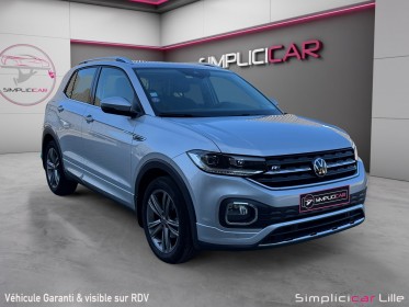 Volkswagen t-cross 1.0 tsi 110 start/stop dsg7 r-line occasion simplicicar lille  simplicicar simplicibike france