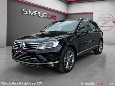 Volkswagen touareg 3.0 v6 tdi 262 4xmotion technology carat  full options ! occasion  simplicicar vaucresson nice - pfvauto...