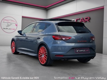 Seat leon 2.0 tsi 290 cupra dsg6  pack sub8  toit ouvrant  1ere main occasion simplicicar velay simplicicar simplicibike france