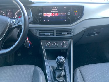 Volkswagen polo 1.0 tsi 95 ss bvm5 confortline/ garantie 12 mois/ toit ouvrant électrique/radars avant -arrière/roue de......