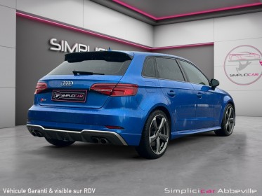 Audi s3 sportback 2.0 tfsi 310 s tronic 7 quattro phase 2 occasion abbeville simplicicar simplicibike france