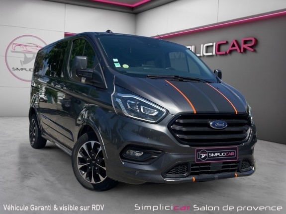 Ford transit custom fourgon 320 l1h1 2.0 ecoblue 185 bva sport / camera / sieges chauffants / suivi ford occasion simplicicar...