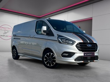 Ford transit custom cabine approfondie 320 l2h1 2.0 ecoblue 185 bva sport / garantie 12 mois / tva recuperable / excellent...