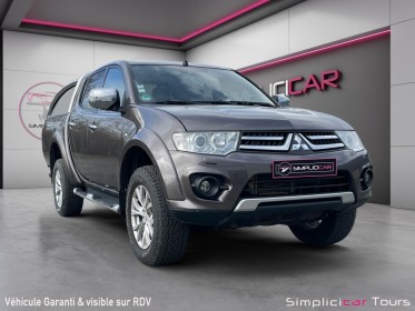 Mitsubishi l200 double cabine 2.4 di-d 181 intense occasion simplicicar tours  simplicicar simplicibike france