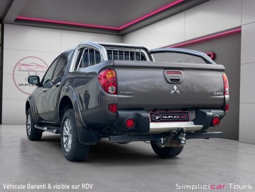 Mitsubishi l200 double cabine 2.4 di-d 181 intense occasion simplicicar tours  simplicicar simplicibike france