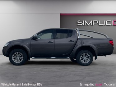 Mitsubishi l200 double cabine 2.4 di-d 181 intense occasion simplicicar tours  simplicicar simplicibike france