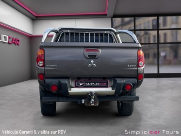 Mitsubishi l200 double cabine 2.4 di-d 181 intense occasion simplicicar tours  simplicicar simplicibike france
