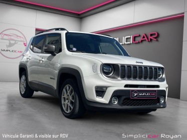 Jeep renegade my20 1.0 gse t3 120 ch bvm6 limited garantie 12 mois occasion simplicicar royan simplicicar simplicibike france