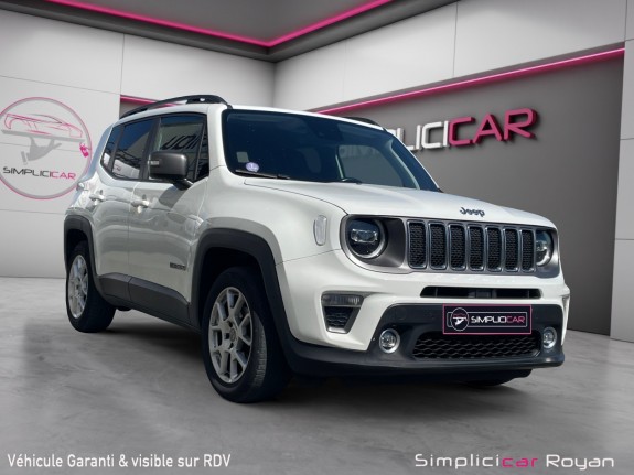 Jeep renegade my20 1.0 gse t3 120 ch bvm6 limited garantie 12 mois occasion simplicicar royan simplicicar simplicibike france