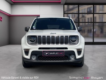 Jeep renegade my20 1.0 gse t3 120 ch bvm6 limited garantie 12 mois occasion simplicicar royan simplicicar simplicibike france