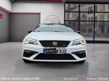 Seat leon 2.0 tsi 290 dsg7 cupra/full entretien seat/toit ouvrant/siege chauffant/alcantara/beats audio/full options occasion...