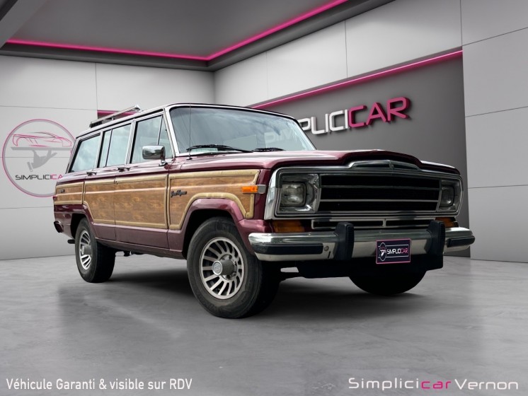 Jeep grand wagoneer v8 expertiser occasion simplicicar vernon simplicicar simplicibike france Jeep grand wagoneer v8 expertiser occasion simplicicar vernon simplicicar simplicibike france