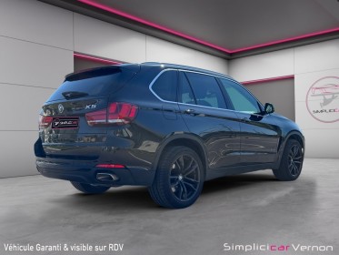 Bmw x5 f15 xdrive40d 313 ch exclusive a  jantes 20  full cuir chocolat  garantie 12 mois occasion simplicicar vernon...