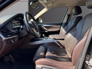 Bmw x5 f15 xdrive40d 313 ch exclusive a  jantes 20  full cuir chocolat  garantie 12 mois occasion simplicicar vernon...