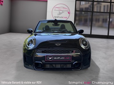 Mini cooper s  cabriolet cooper s  178 cv boite auto- - car play-ecran 16/9-camera et bip de recul occasion...
