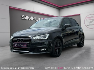 Audi a1 sportback 1.4 tfsi 125 s tronic 7 s line occasion simplicicar brie-comte-robert simplicicar simplicibike france