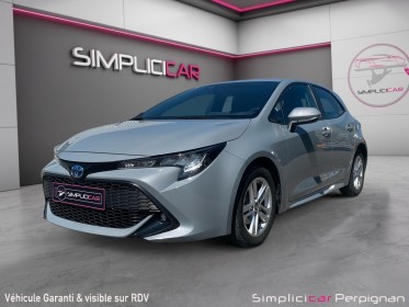 Toyota corolla hybride my22 122 ch dynamic caméra/démarrage sans clefs garantie constructeur occasion simplicicar perpignan...