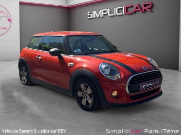 Mini cooper one / radar de recul / start and stop / garantie 12 mois occasion paris 17ème (75)(porte maillot) simplicicar...
