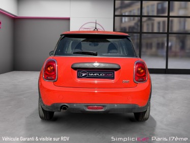 Mini cooper one / radar de recul / start and stop / garantie 12 mois occasion paris 17ème (75)(porte maillot) simplicicar...