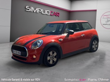 Mini cooper one / radar de recul / start and stop / garantie 12 mois occasion paris 17ème (75)(porte maillot) simplicicar...