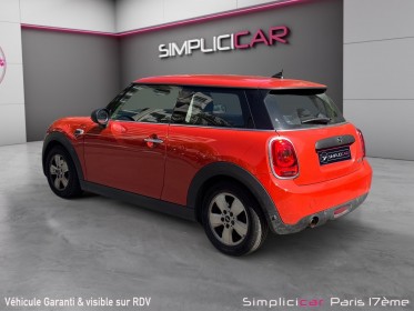 Mini cooper one / radar de recul / start and stop / garantie 12 mois occasion paris 17ème (75)(porte maillot) simplicicar...