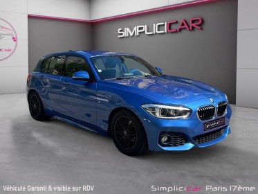 Bmw serie 1 f20 lci 118i 136 ch m sport/sieges sport / dÉmarrage sans clÉ/ garantie 12 mois occasion paris 17ème...